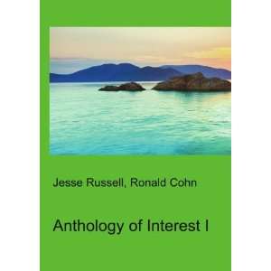  Anthology of Interest I Ronald Cohn Jesse Russell Books