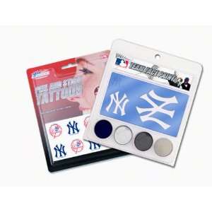  New York Yankees Face Paint and Tattoo Pack Toys & Games
