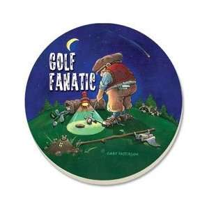 Patterson Golf Fanatic Nature Stone Absorbent Golf Coasters   4 Pkg 