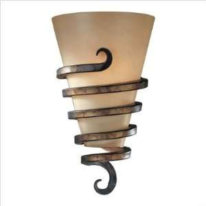 Tofino Collection 1 Light 15 Tofino Bronze Wall Sconce with Marbre 