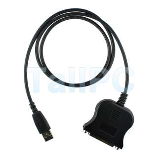 USB to Parallel IEEE 1284 DB25 25 Pin Adapter Cable New  