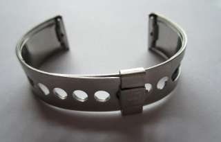 Tissot 70s pinhole watch bracelet N.O.S. 19 mm rare  