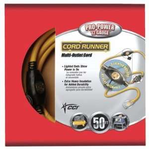  Coleman Cable   Cordrunner Vinyl Multiple Outlet Cords 12 