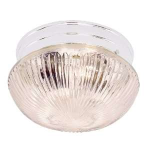  By Thomas Lighting White Two Light Ceiling Style