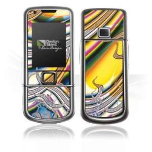  Design Skins for Nokia 8800 Carbon Arte   Rainbow Waves Design 