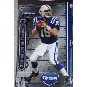  Peyton Manning Fathead Indianapolis Colts Wall Graphic 17 