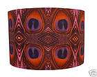 large red lamp shade  