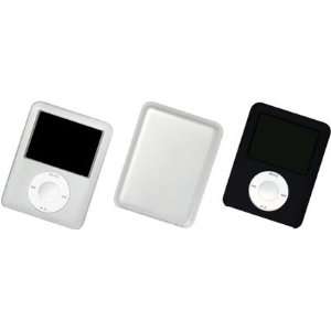   Silicone Jacket Set Black for iPod nano.  Players & Accessories