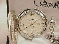Colibri 500 Series Classic Quartz Date Pocket Watch  