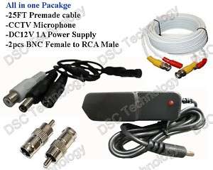 CCTV Tiny Audio Pick up device Spy Microphone, Package  