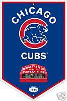 Chicago Cubs World Series Champions Banner Sign  