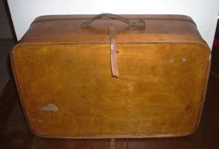 This is a Very Large Vintage Bentwood Picnic Case / Hamper / Suitcase.