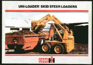 Case IH 1845C + Uni Loader Skid Steer Loader Brochure  