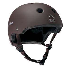  Protec Classic Helmet, Matte Brown