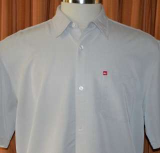   SLEEVE TAN POLYNOSIC POLYESTER BLEND CASUAL SHIRT MENS LARGE  