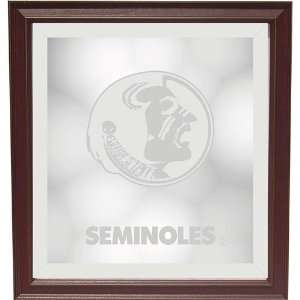   State Seminoles Framed Wall Mirror from Zameks 