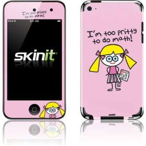  Skinit Too Pretty to Do Math Vinyl Skin for iPod Touch 