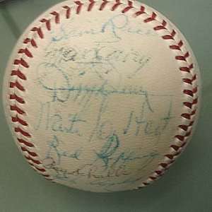  1960s Baseball Hall of Famers Signed Baseball Everything 