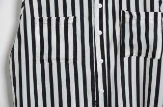  Womens Chiffon Shirt Stripes TANK TOP Cami Chiffon Sleeveless Tops 