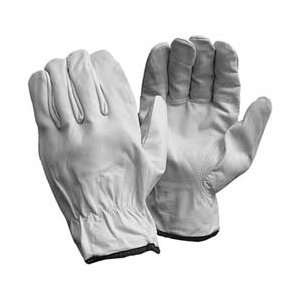 NuLine Med Gr Hem Unlnd 1/pr Goatskin Leather Glove  