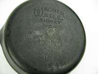 Vintage Wagner Ware Sidney 0 Cast Iron Skillet #3 1053  