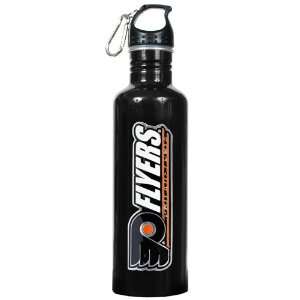 Philadelphia Flyers 26oz Black Stainless Steel Water Bottle  