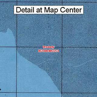  USGS Topographic Quadrangle Map   Utsalady, Washington 