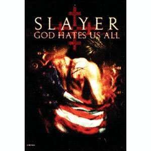 Slayer   God Hates Us All Textile Poster 