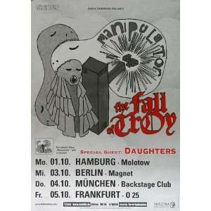  The Fall of Troy   Manipulator 2007   CONCERT   POSTER 