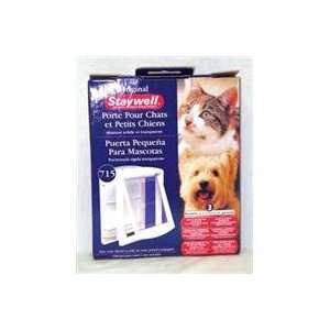  DOOR W/ CLEAR FLAP, Color WHITE; Size SMALL (Catalog Category Dog 