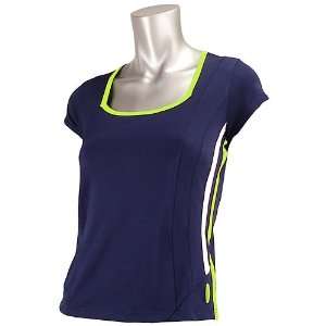  Womens Bolle Lime Fusion Cap Sleeve Top Holiday 2008 