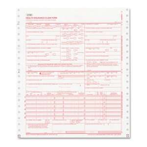  CMS Forms, 2 Part, 9 1/2 x 11, White/Canary, 1000 Forms 