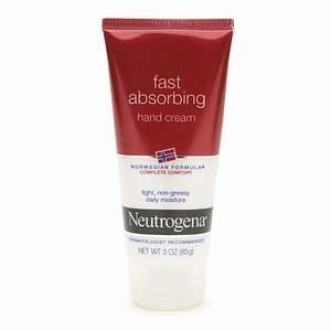  Neutrogena Norwegian Formula Fast Absorbing Hand Cream, 3 