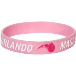  Orlando Magic Ladies Pink Rubber Wristband Sports 