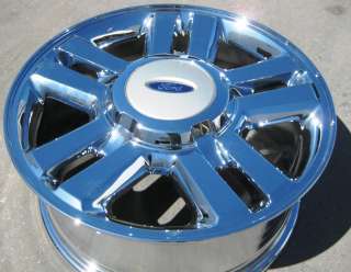    FACTORY FORD F150 PICKUP OEM CHROME WHEELS RIMS EXCHANGE YOUR STOCK