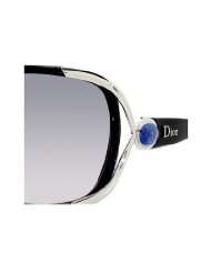 Christian Dior Sunglasses COPACABANA SHINY BLACK/GRAY BLUE GRADIENT 