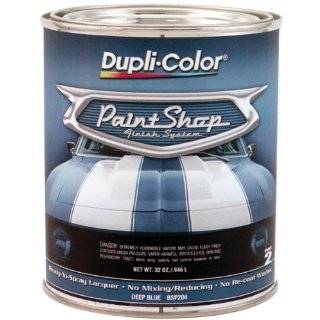 Dupli Color BSP204 Deep Blue Metallic Paint Shop Finish System   32 oz 