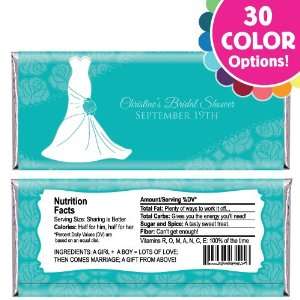  Custom Wedding Dress   Personalized Candy Bar Wrapper 