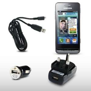  SAMSUNG S7230E WAVE 723 USB MAINS ADAPTER & USB MINI CAR 