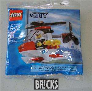 LEGO City #4900 FIRE HELICOPTER LtdEd Poly Bag  