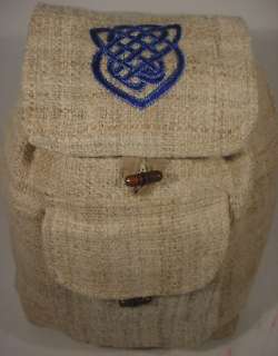 To help show the style of these hemp backpacks, the following 