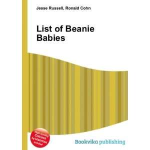  List of Beanie Babies Ronald Cohn Jesse Russell Books