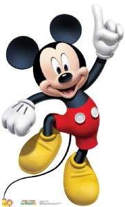   MOUSE CLUBHOUSE MICKEY DANCE LIFESIZE CARDBOARD STANDUP CUTOUT STANDEE