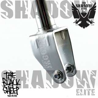 SHADOW ELITE THREADED CHROME EXTREME STUNT SCOOTER DIALLED 360 FORKS 