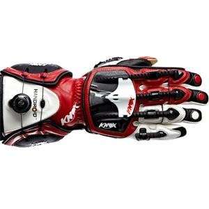  Knox Handroid Hand Armor Gloves   Small/Red Automotive