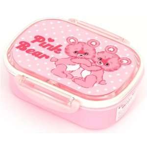  pink Bears Bento Box lunch box from Japan Toys & Games