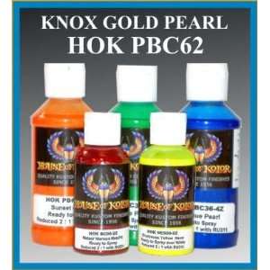  KNOX GOLD PEARL PBC62/PBC 62 HOUSE OF KOLOR 4 oz. PAINT 