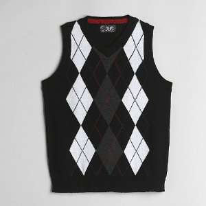  Extreme Gear Boys V neck Argyle Sweater Vest , Size [18 
