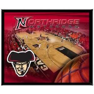 Cal State Northridge NCAA Basketball 8 X 10 Framed Logo Wall Hanging 