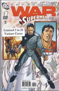 SUPERMAN WAR OF THE SUPERMEN ISSUE 1 LOPRESTI VARIANT  